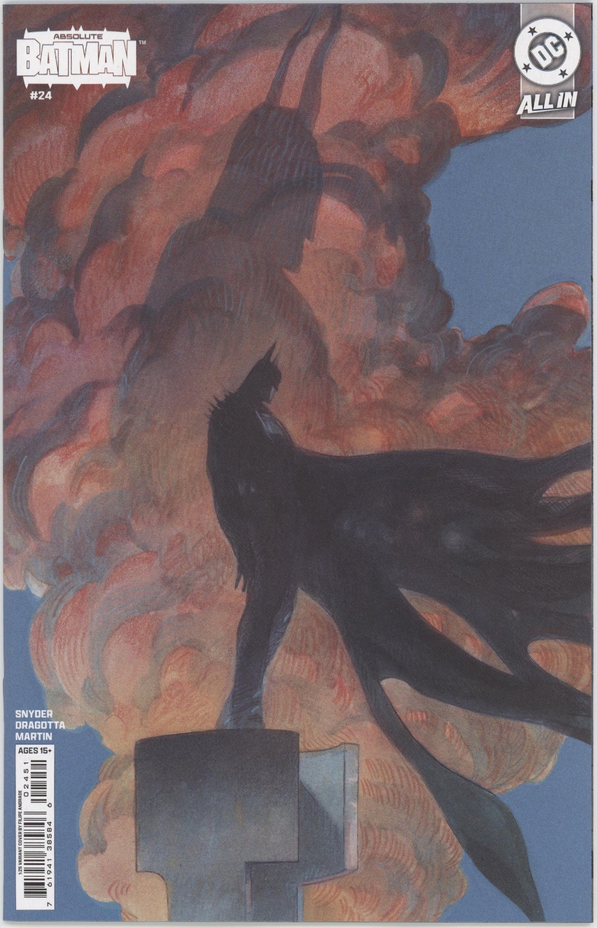 Absolute Batman #24 Cover E 1 in 25 Filipe Andrade Card Stock Variant