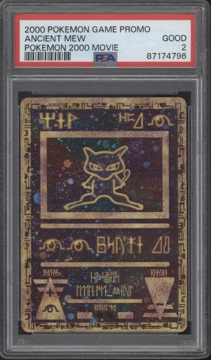 Ancient Mew Pokemon 2000 Movie Promo PSA 1-10