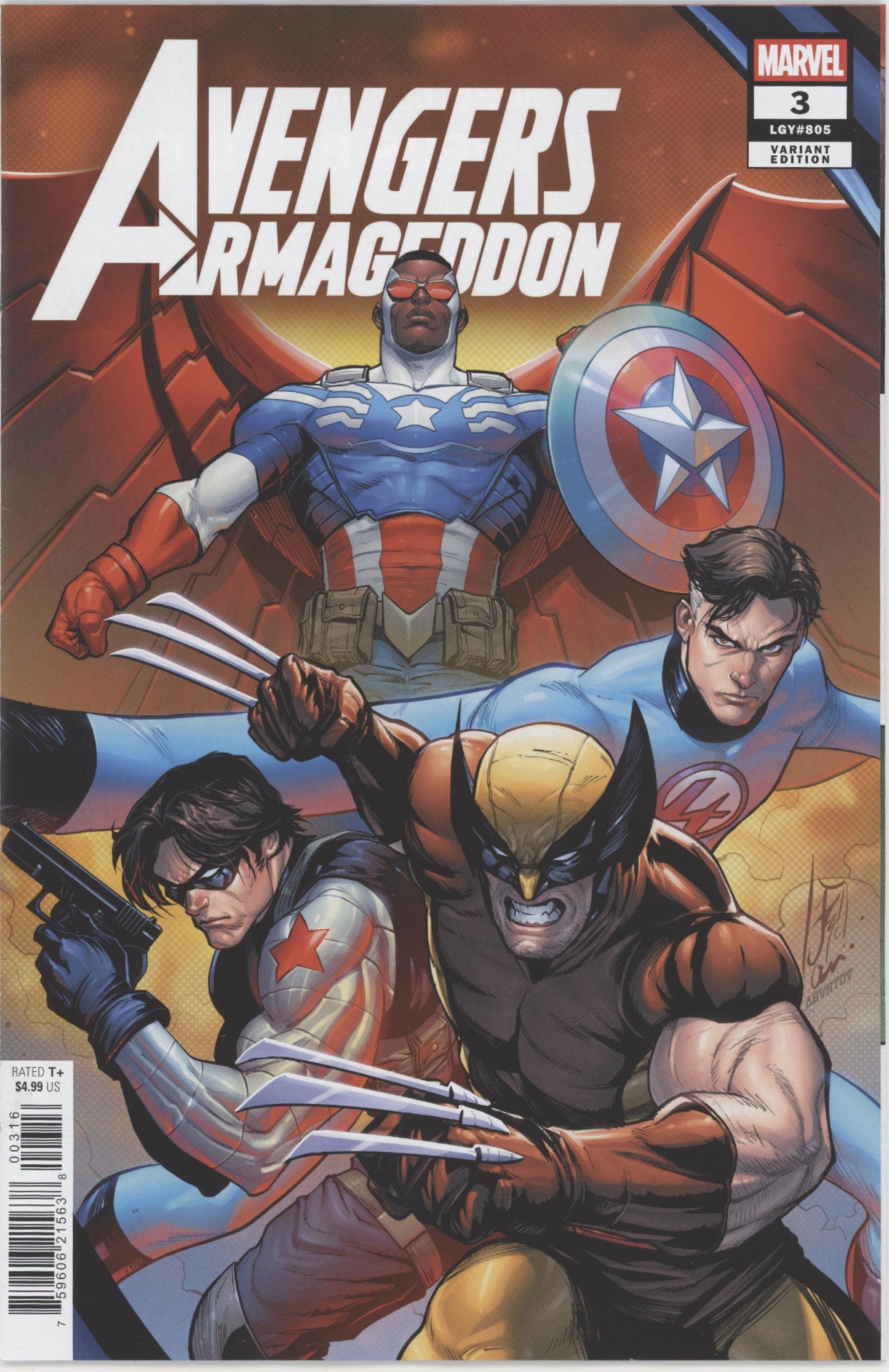Avengers: Armageddon #3F Stefano Caselli Variant