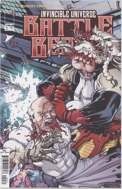 Invincible Universe Battle Beast #9 Cover C 1 in 10 Chris Burnham & Brian Reber Variant