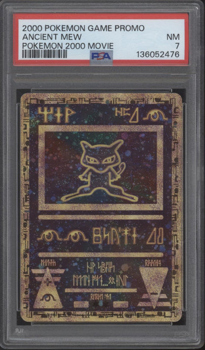 Ancient Mew Pokemon 2000 Movie Promo PSA 7