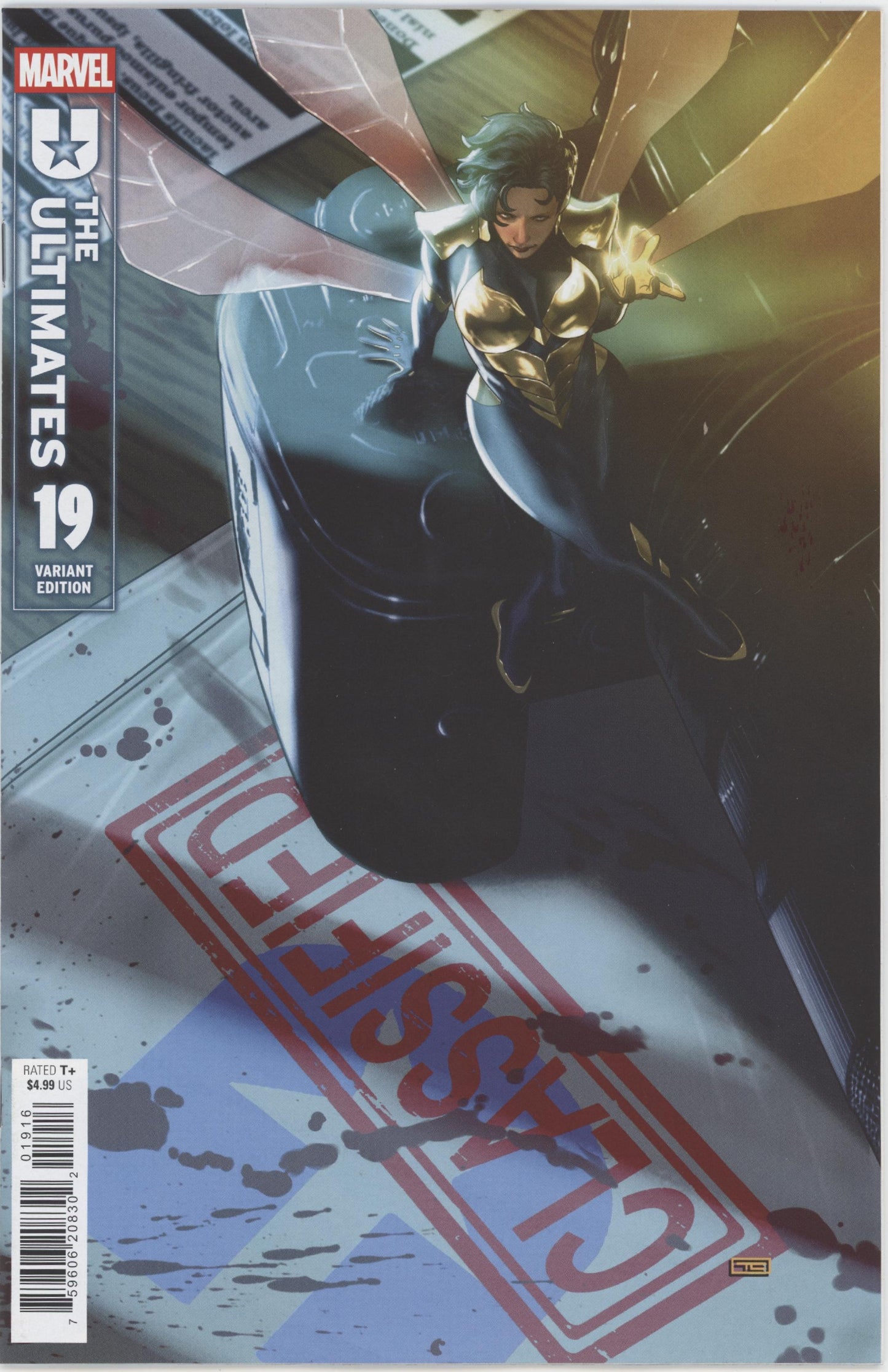 Ultimates #19D Taurin Clarke Variant