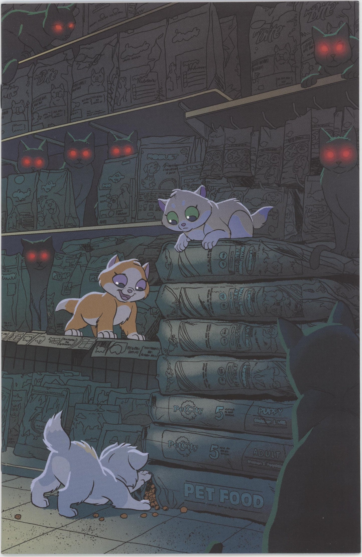 FERAL #14 CVR C INC 1:10 TRISH FORSTNER & TONY FLEECS VIRGIN VAR