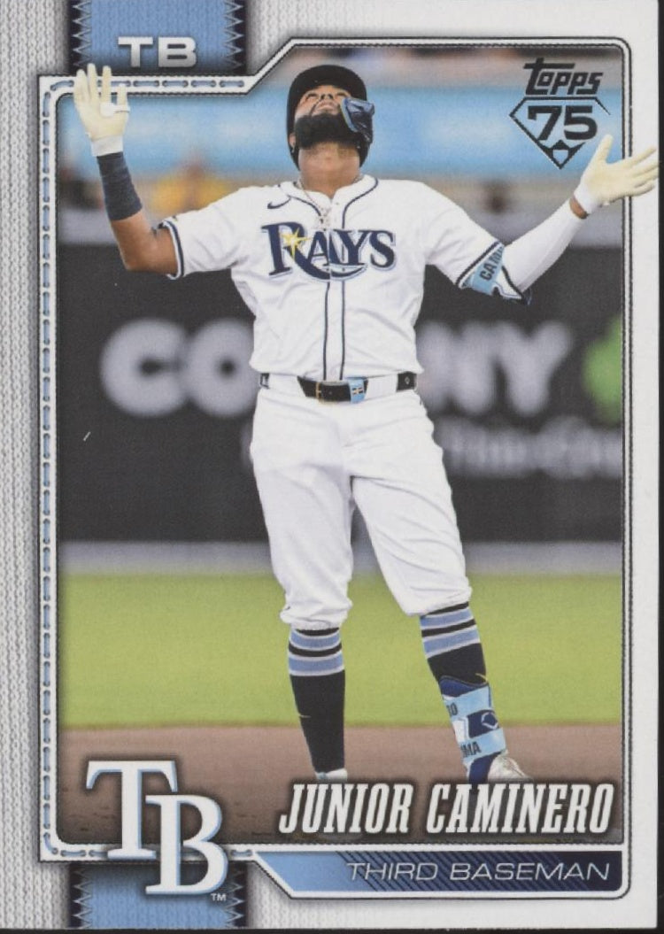 Junior Caminero Baseball Lot of 5