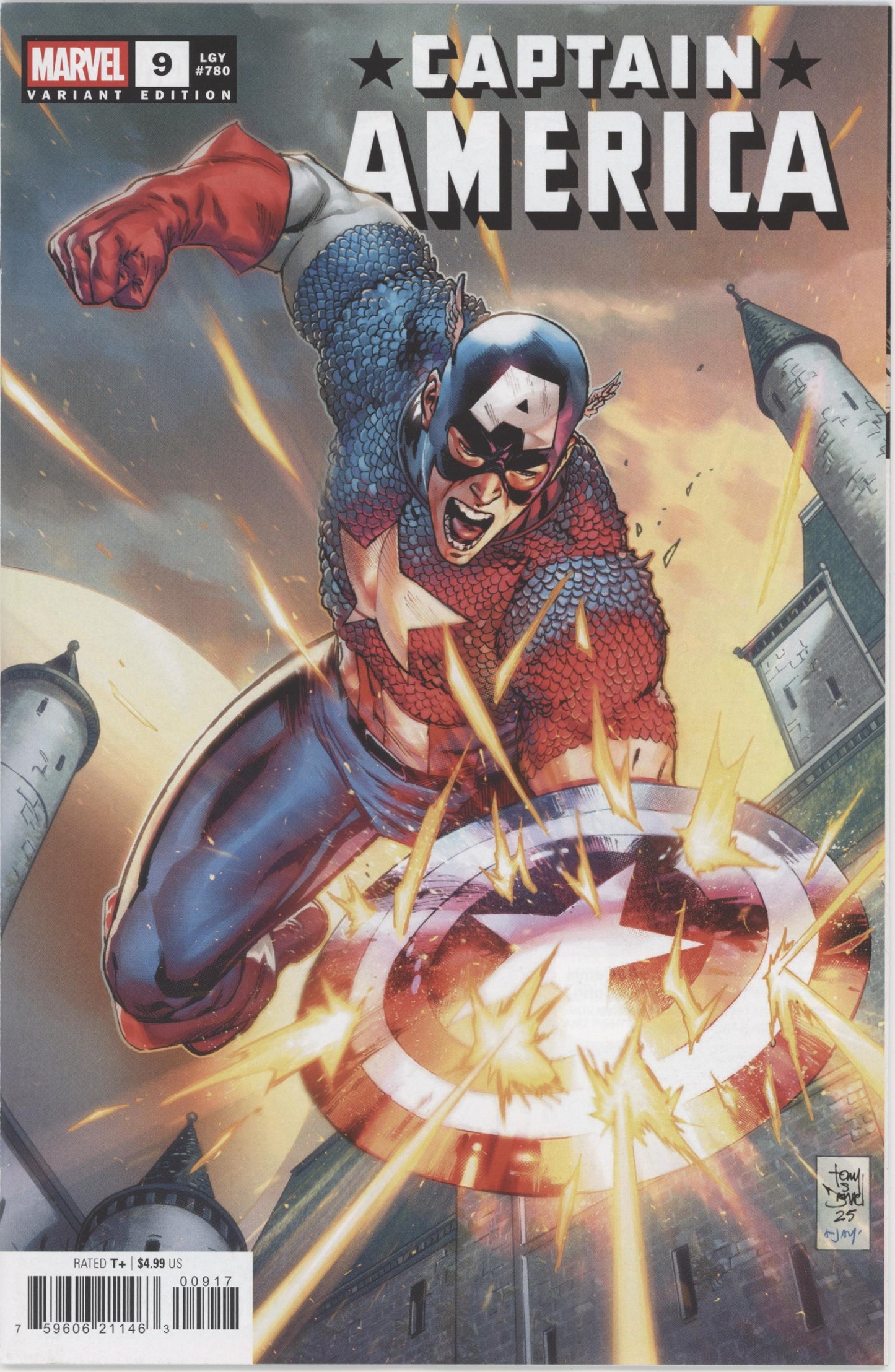 Captain America #9F Tony Daniel Variant