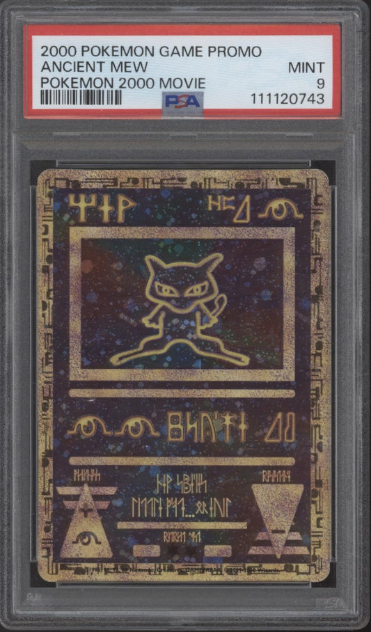 Ancient Mew Pokemon 2000 Movie Promo PSA 9