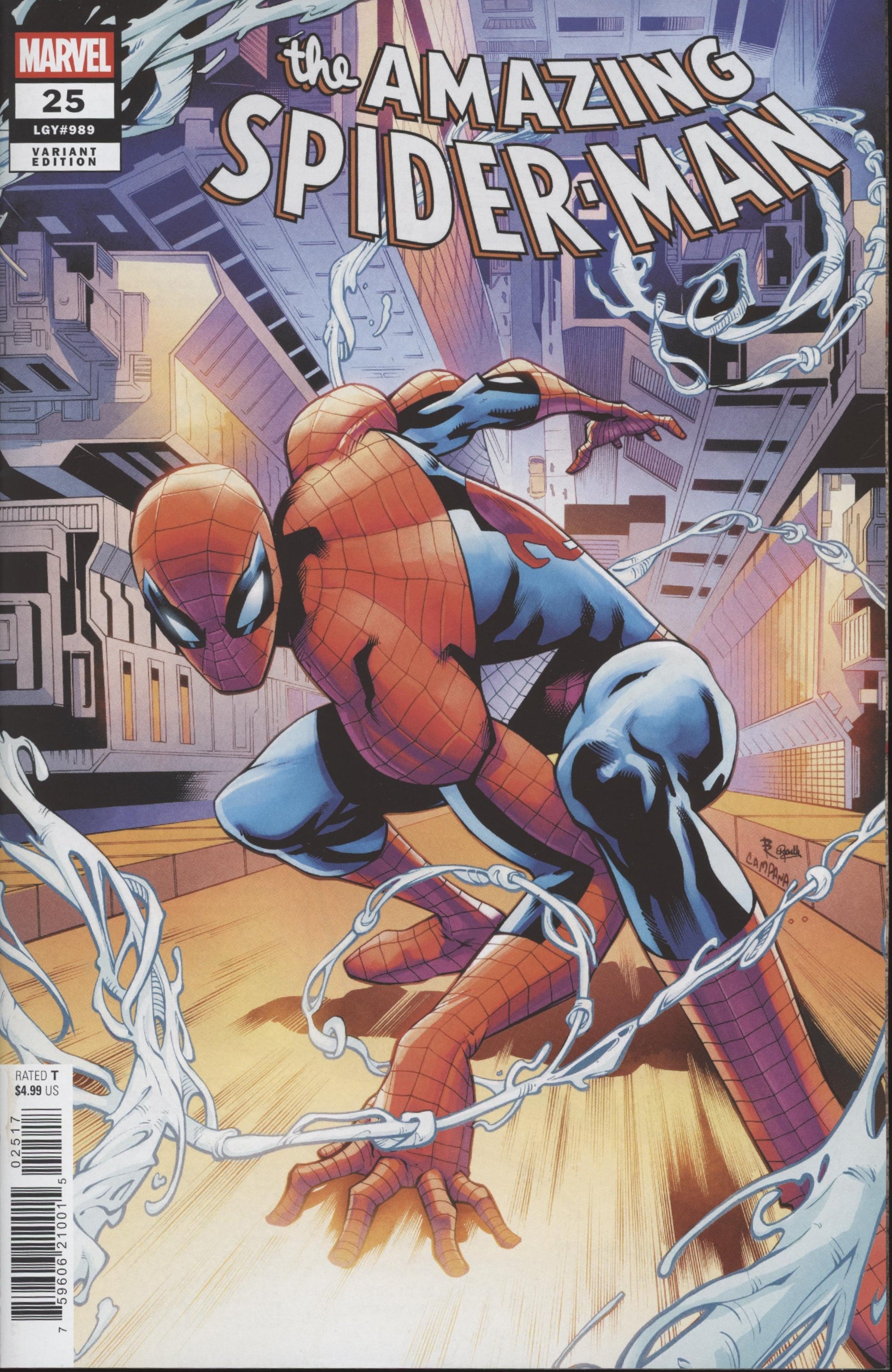 Amazing Spider-Man #25J Chris Campana Variant Ds、Marvel Comics、kayou