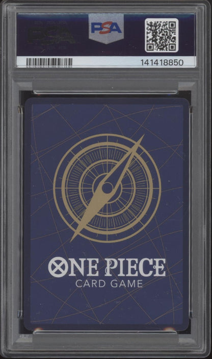The Five Elders One Piece OP13 Special Alternate Art PSA 10 Sequential Set of 5