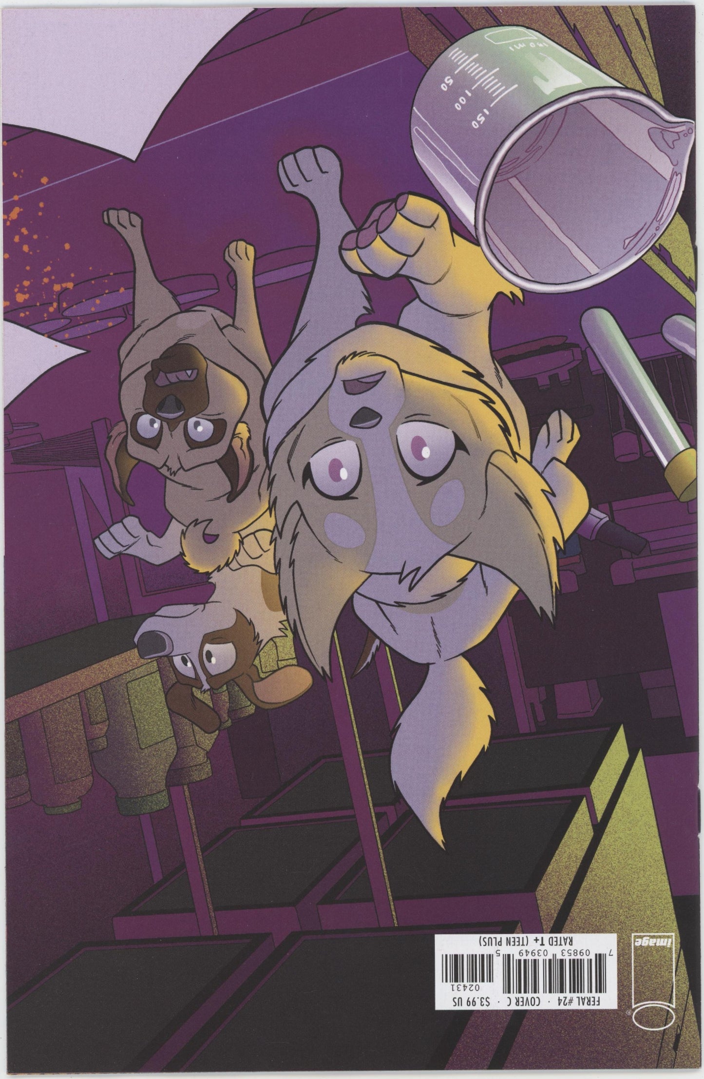 Feral #24 Cover C 1 in 10 Tony Fleecs & Tone Rodriguez Variant