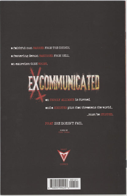 Excommunicated #1 Cover B Inc 1:1 (10) Tiago Palma Variant
