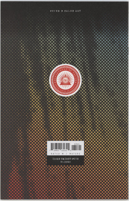 Department Of Truth #35 Cover B 1 in 10 Caleb Ady Variant (Mature)