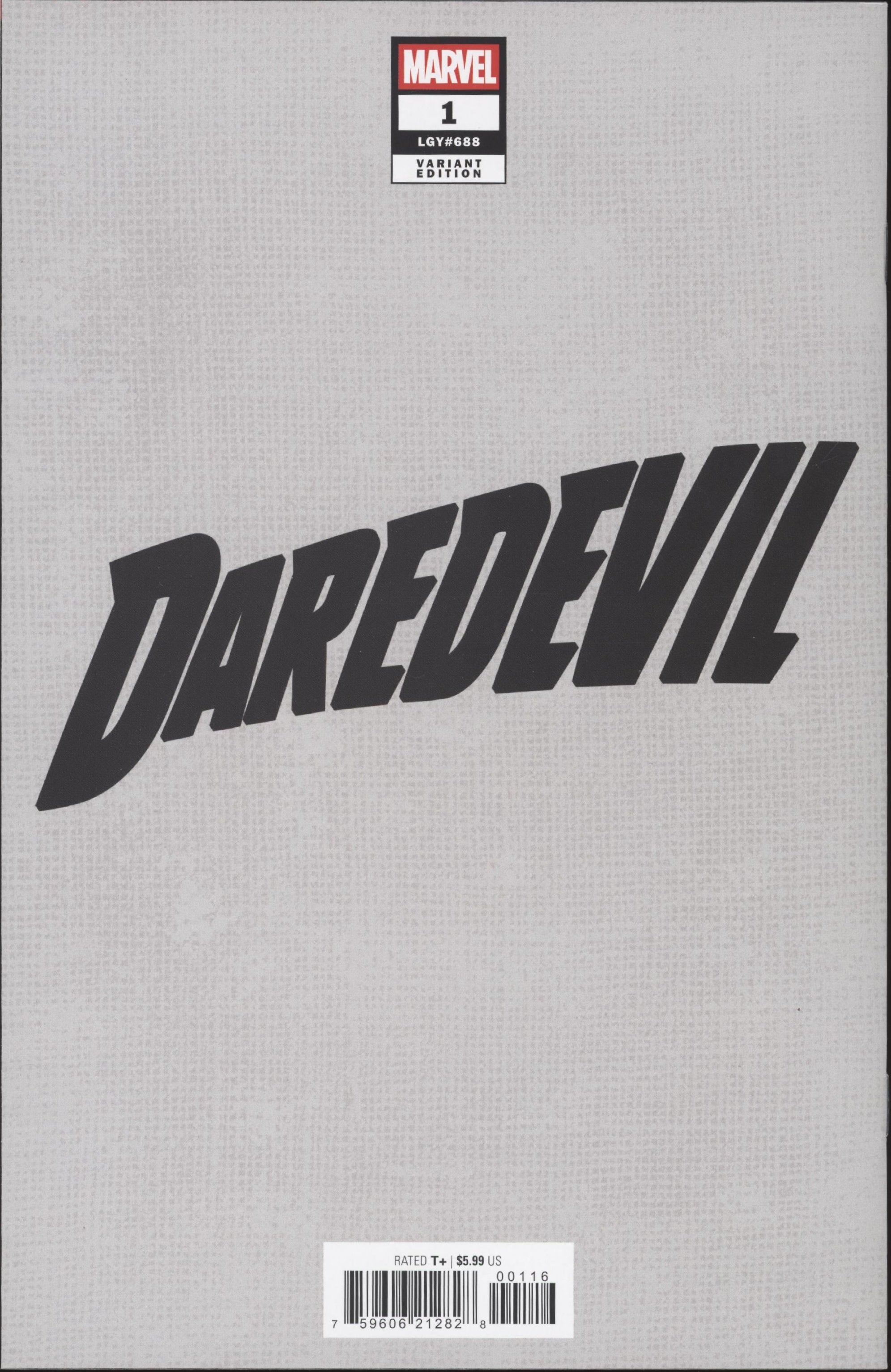 Daredevil #1L Rose Besch Full Art Variant、Marvel Comics、kayou