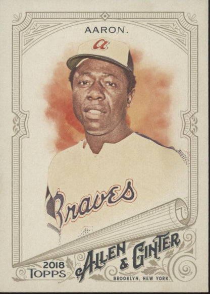 Hank Aaron Baseball Lot of 10
