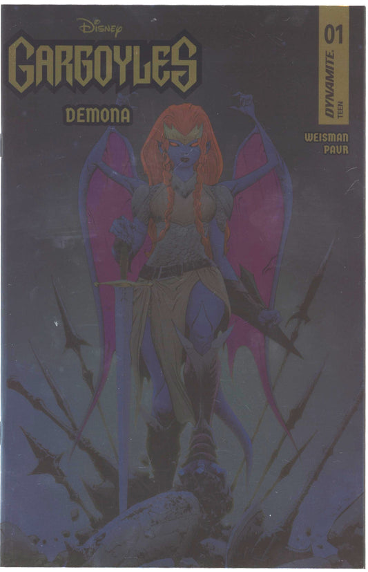GARGOYLES DEMONA #1 CVR L INC 1:10 JAE LEE FOIL VAR
