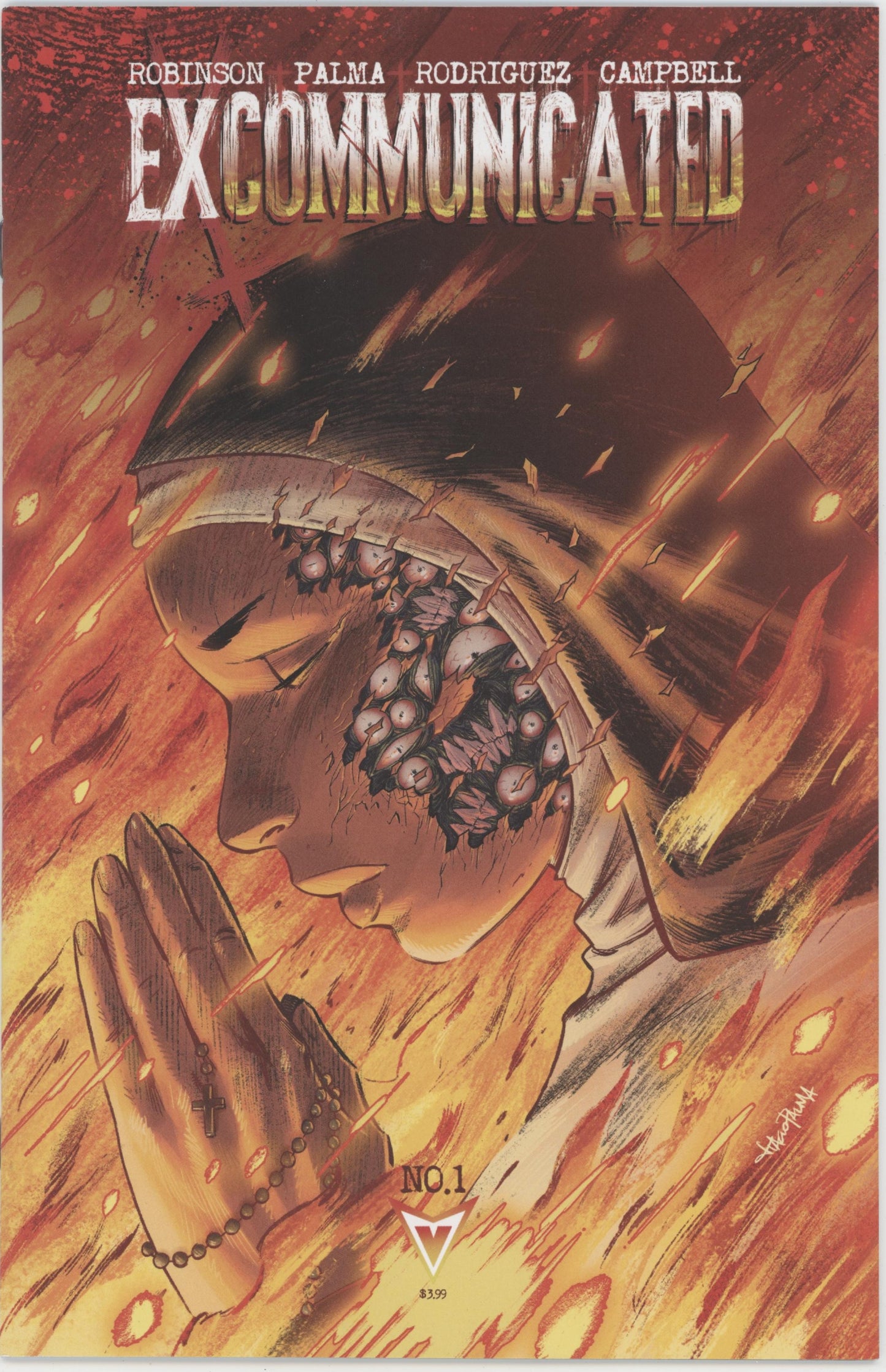 Excommunicated #1 Cover B Inc 1:1 (10) Tiago Palma Variant