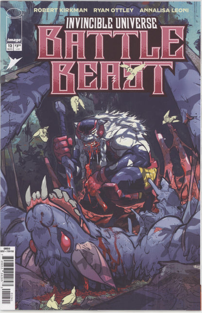 Invincible Universe Battle Beast #12 Cover D 1 in 25 Riley Rossmo Variant