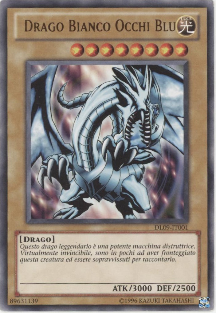 Blue-Eyes White Dragon Yu-Gi-Oh! Duelist League Bronze Name Italian DL09-IT001