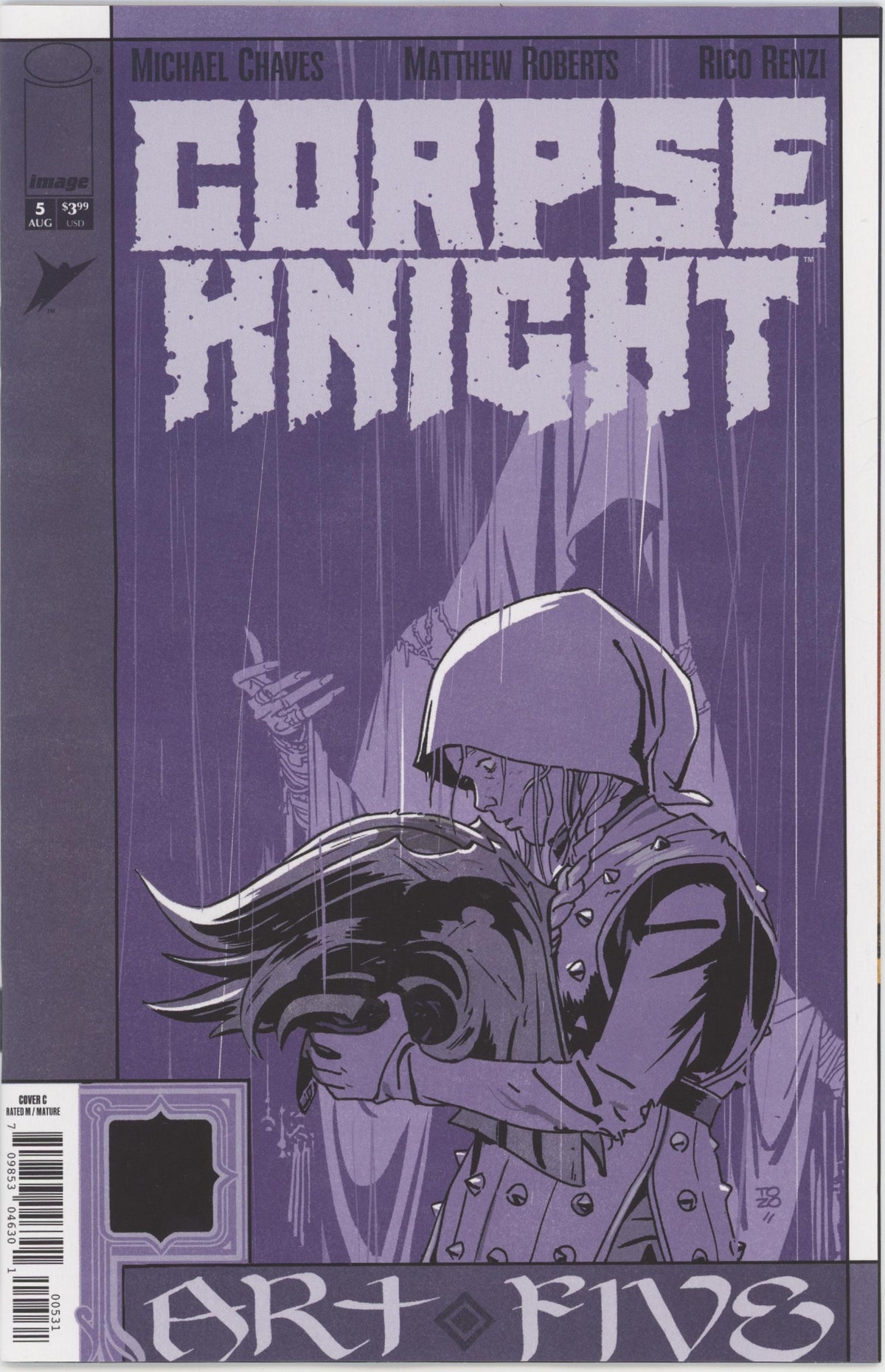 Corpse Knight #5 (Of 6) Cover C 1 in 10 Tonci Zonjic Storybook Variant (Mature)