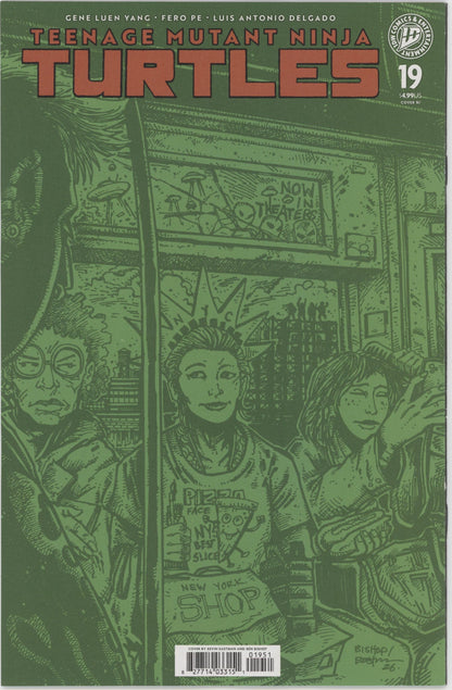 Teenage Mutant Ninja Turtles #19RIA (10) (Eastman & Bishop Full Art)