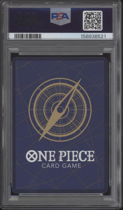 The Five Elders One Piece OP13 Special Alternate Art PSA 10 Sequential Set of 5