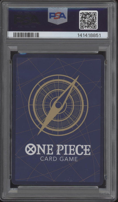 The Five Elders One Piece OP13 Special Alternate Art PSA 10 Sequential Set of 5
