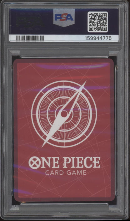 Monkey D Luffy One Piece Card Game 2nd Anniversary Set #061 PSA 10