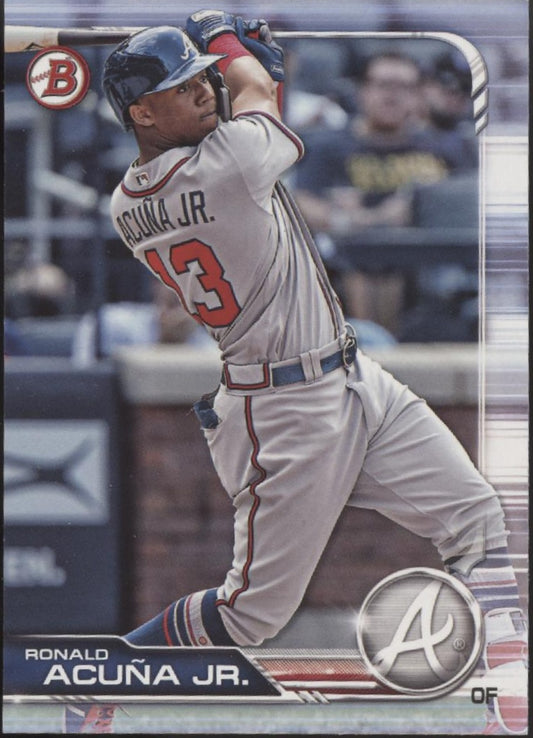 Ronald Acuna Jr. Baseball Lot of 5