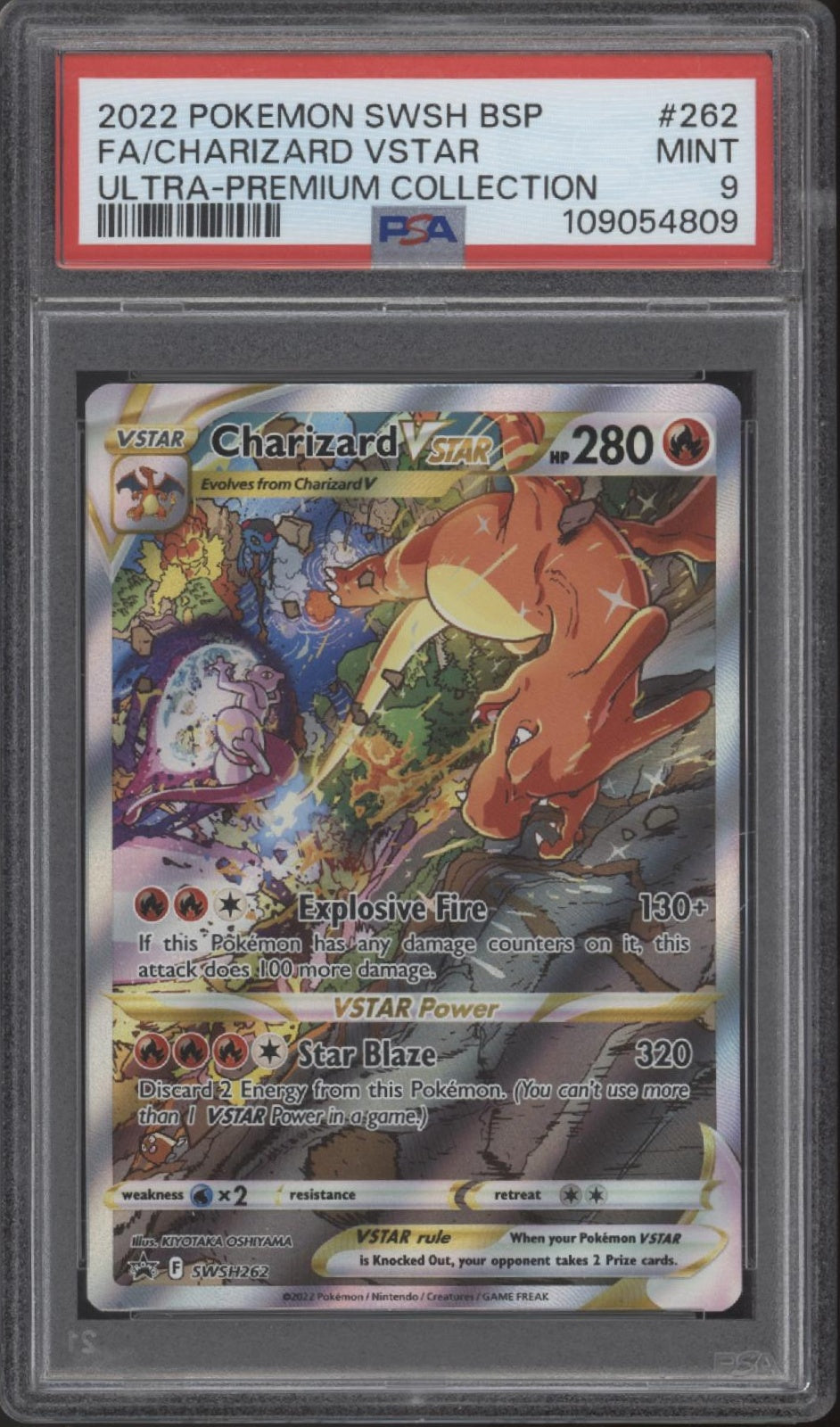 Charizard VSTAR Pokemon Ultra Premium Collection Full Art #262 PSA 9 #1
