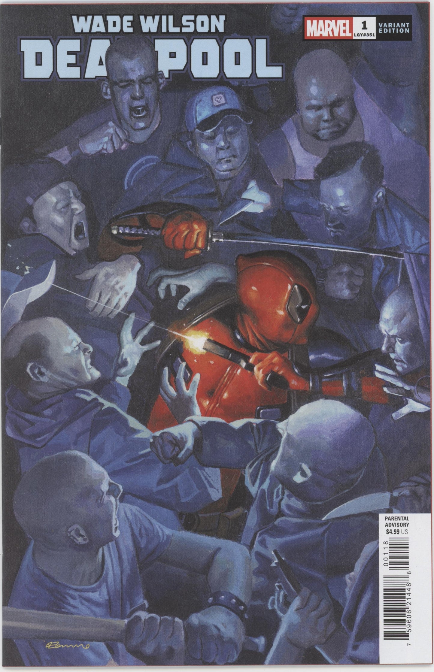 Wade Wilson: Deadpool #1I Fabrizio De Tommaso Variant