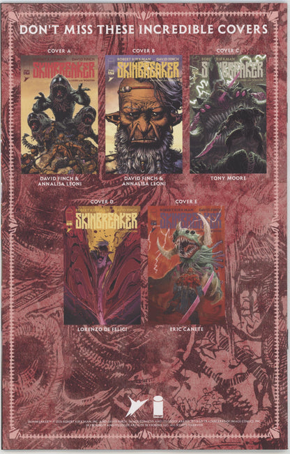 Skinbreaker #7 Cover C 1 in 10 Tony Moore Variant