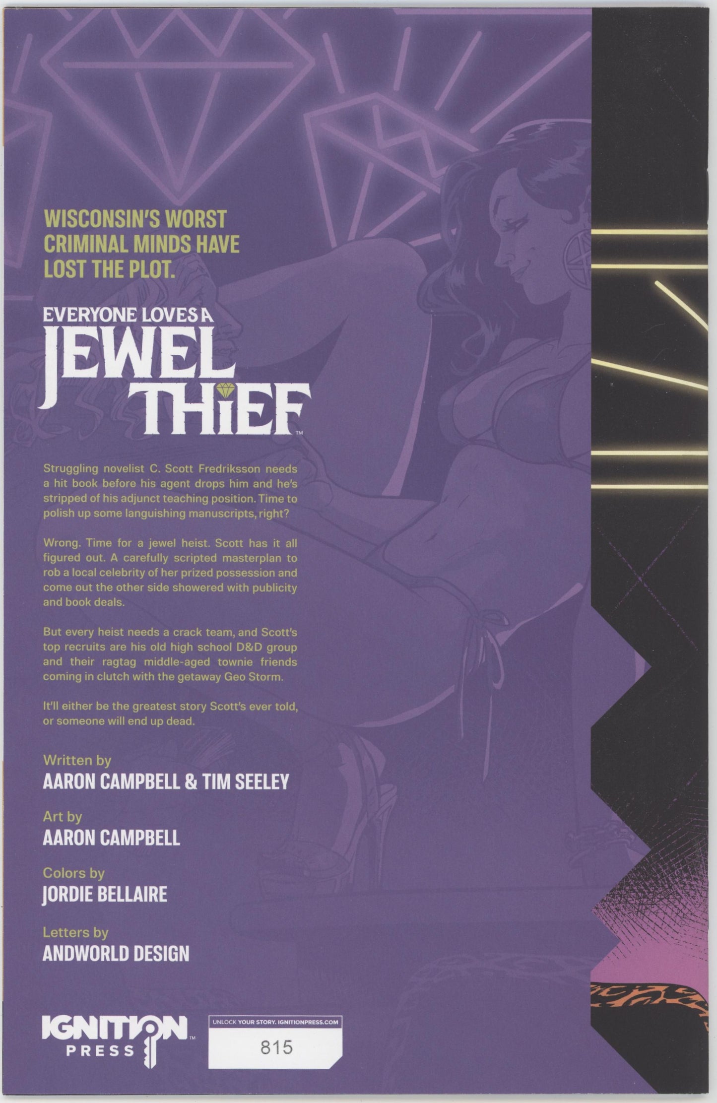 Everyone Loves A Jewel Thief #1 Cover C Rebekah Isaacs 1 in 10