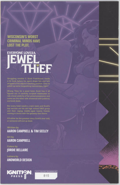 Everyone Loves A Jewel Thief #1 Cover C Rebekah Isaacs 1 in 10