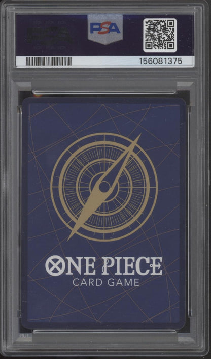 The Five Elders One Piece OP13 Special Alternate Art 3 PSA 10's, 2 PSA 9's Sequential Set of 5
