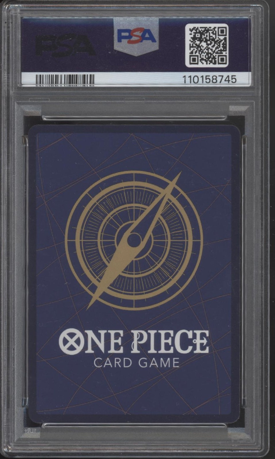 Monkey D Luffy One Piece Card Game Emperors in the New World #119 PSA 10