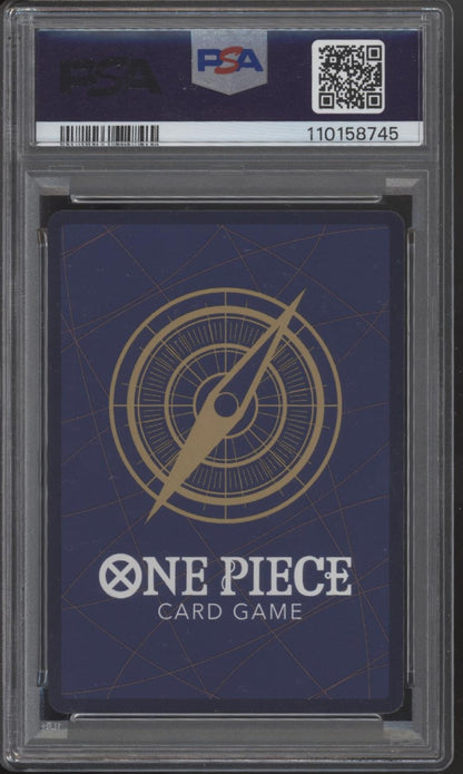 Monkey D Luffy One Piece Card Game Emperors in the New World #119 PSA 10