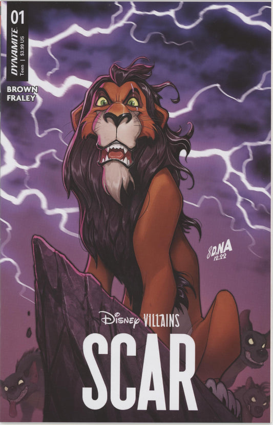 Disney Villains Scar Issue #1G 1:10 Retailer Incentive Variant