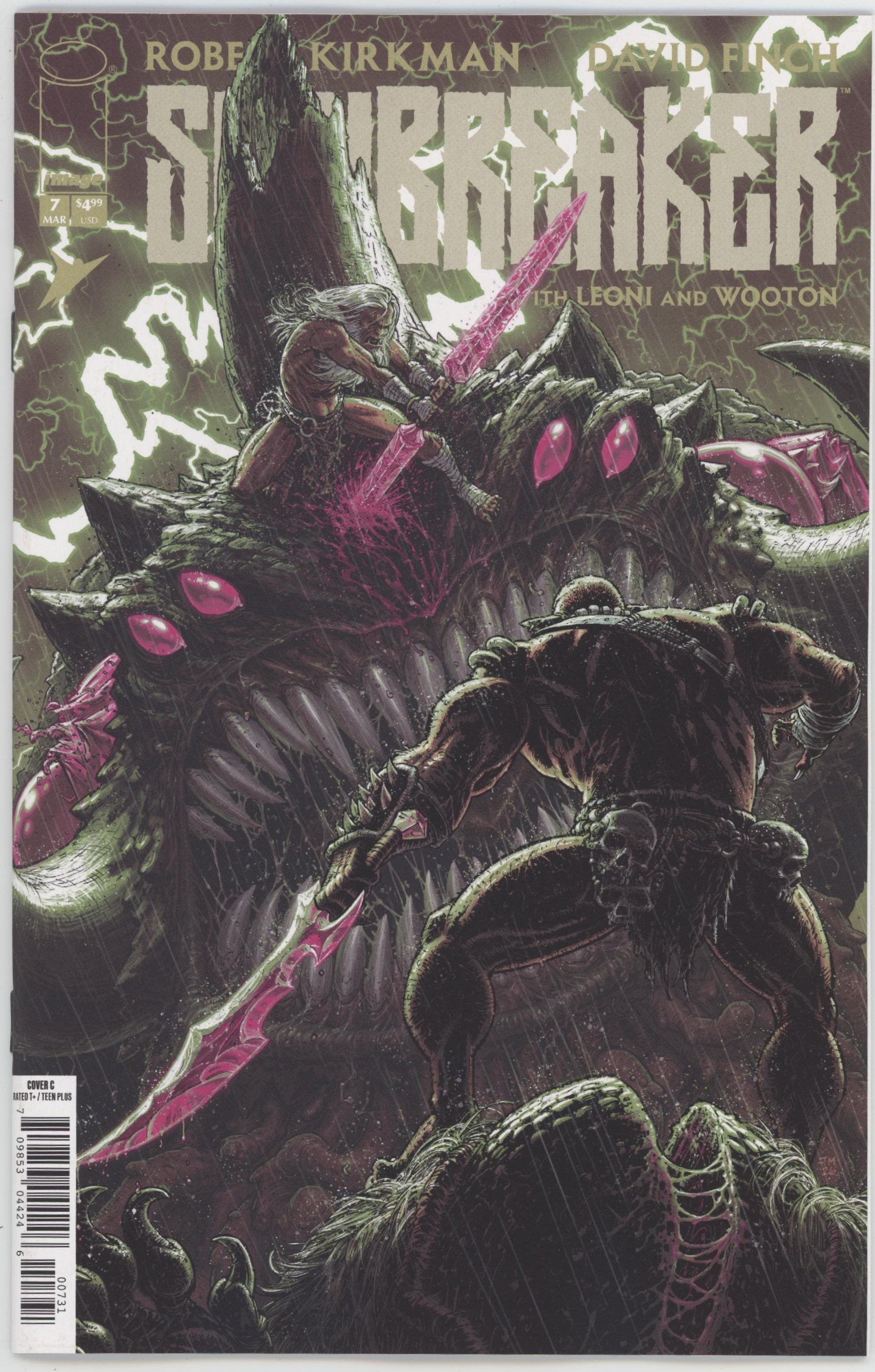 Skinbreaker #7 Cover C 1 in 10 Tony Moore Variant、Image Comics、kayou