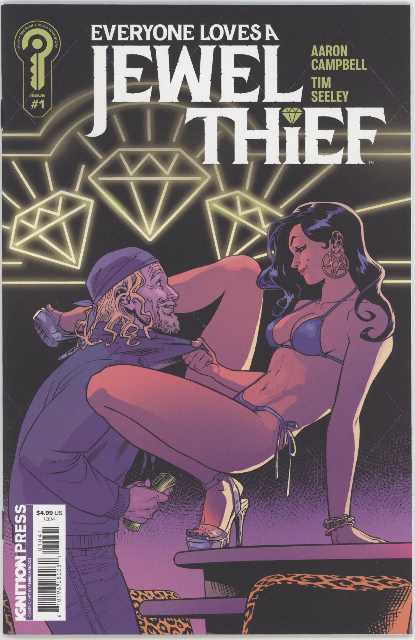 Everyone Loves A Jewel Thief #1 Cover C Rebekah Isaacs 1 in 10