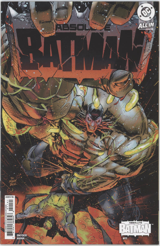 Absolute Batman #11 Cover D 1 in 25 Clay Mann & Seth Mann Card Stock Variant
