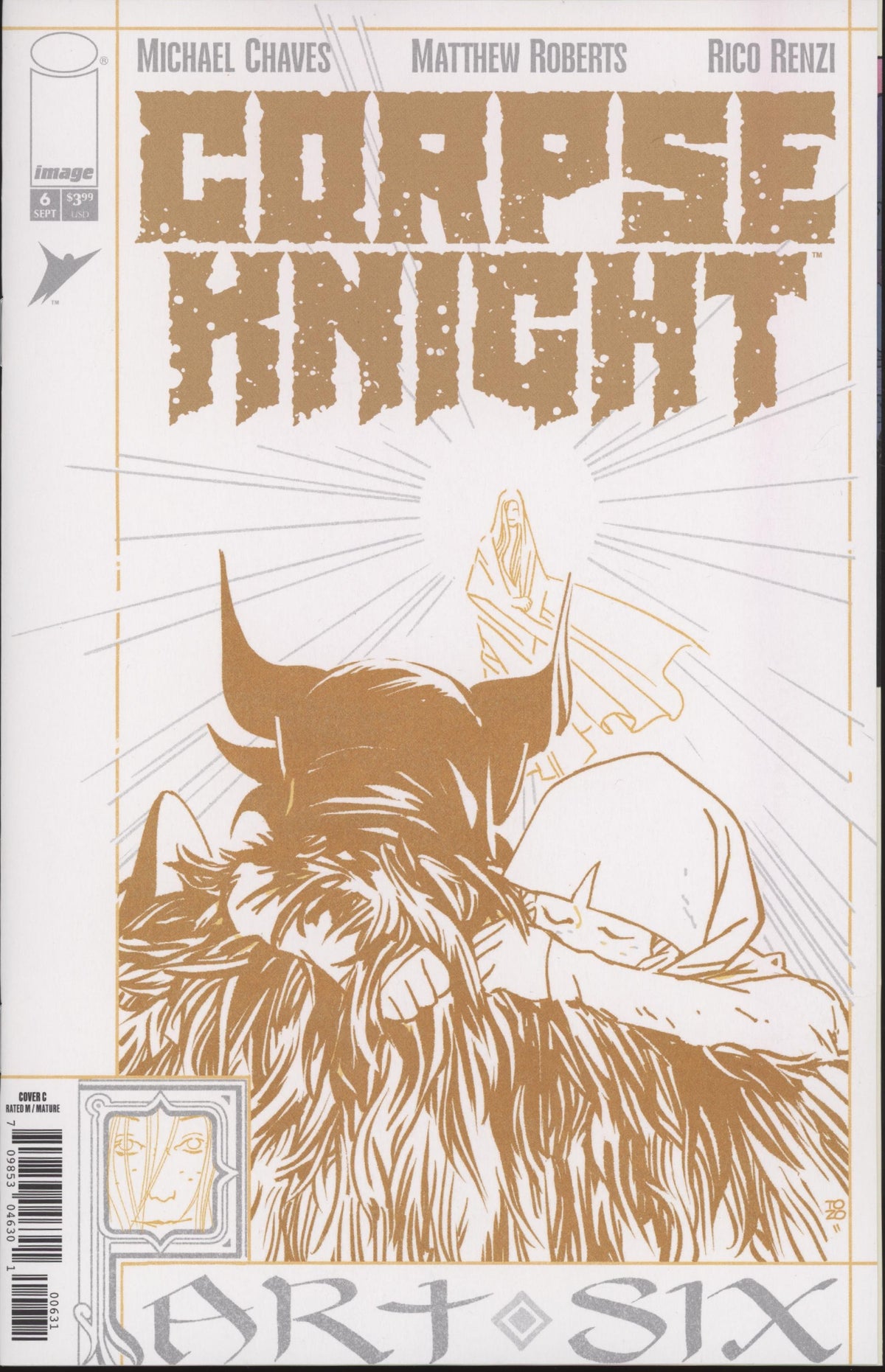 Corpse Knight #6 (Of 6) Cover C 1 in 10 Tonci Zonjic Storybook Variant (Mature)