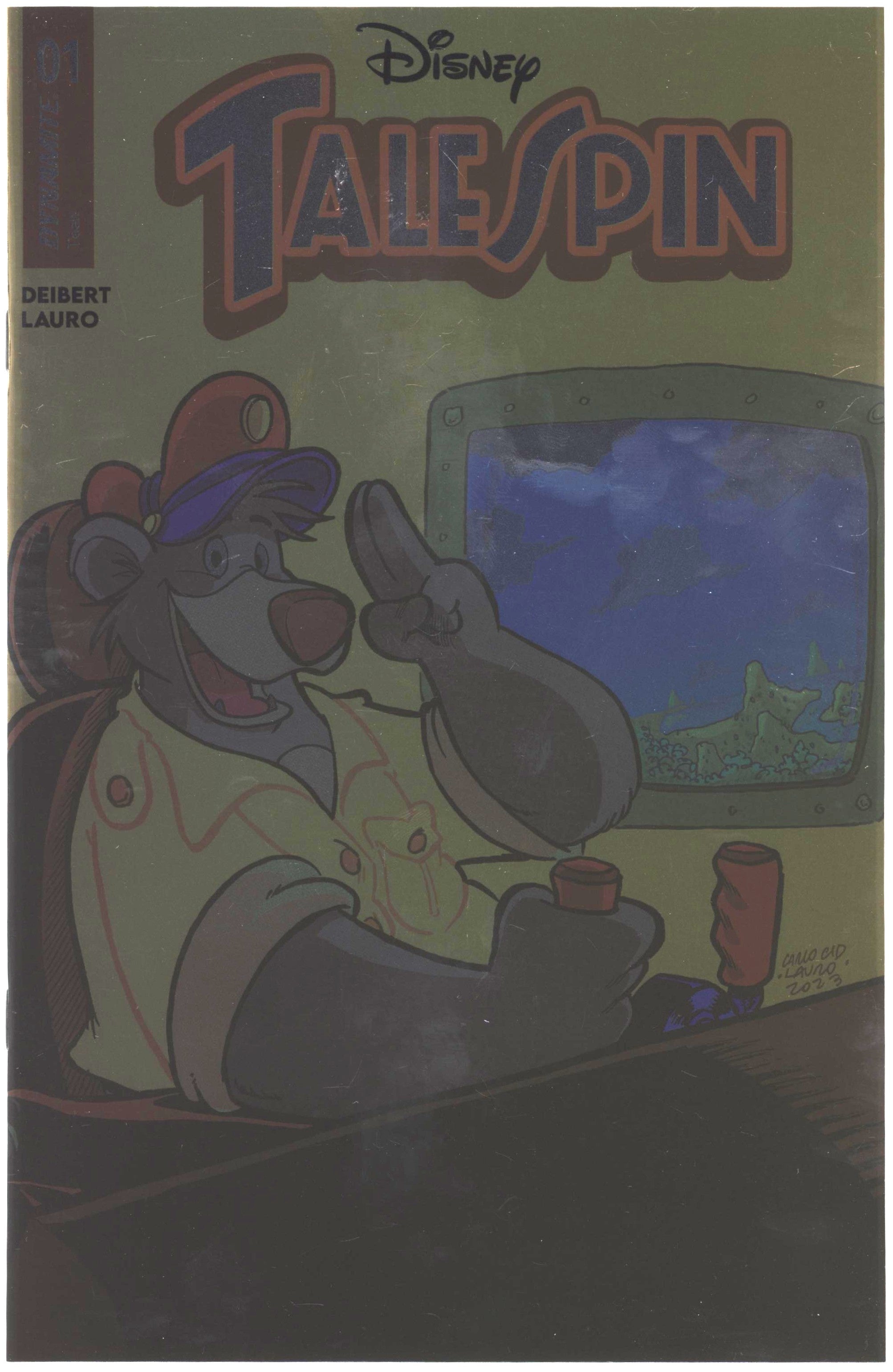 Talespin #1 Cover L 1 in 10 Carlo Lauro Foil Variant、DYNAMITE Entertainment、kayou