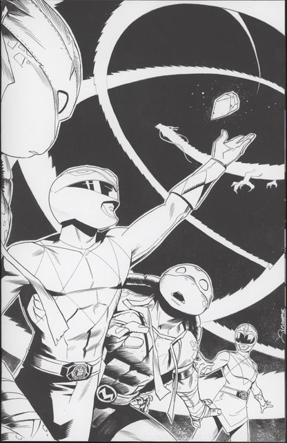 Mighty Morphin Power Rangers / Teenage Mutant Ninja Turtles III #4 E 1 in 10 Variant Edition (Full Art, Zonno)