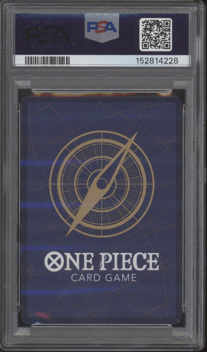 Portgas D Ace One Piece Card Game OP12 Special Alternate Art #011 PSA 10