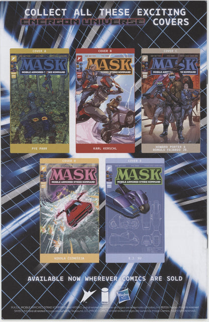 Mask #5 Cover D 1 in 25 Nikola Cizmesija Variant