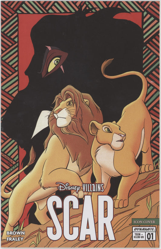 Disney Villains Scar Issue #1H 1:10 Retailer Incentive Variant