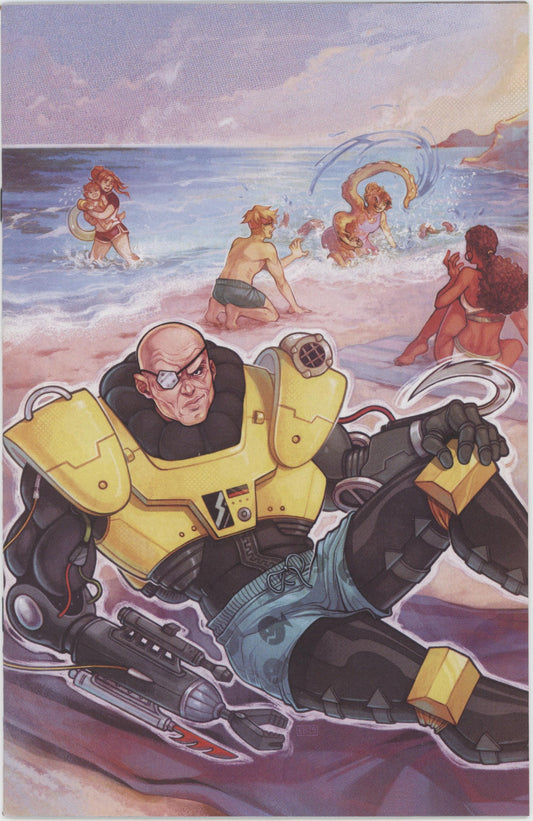 Street Sharks #5 Variant RIA (10) (Beals Full Art)