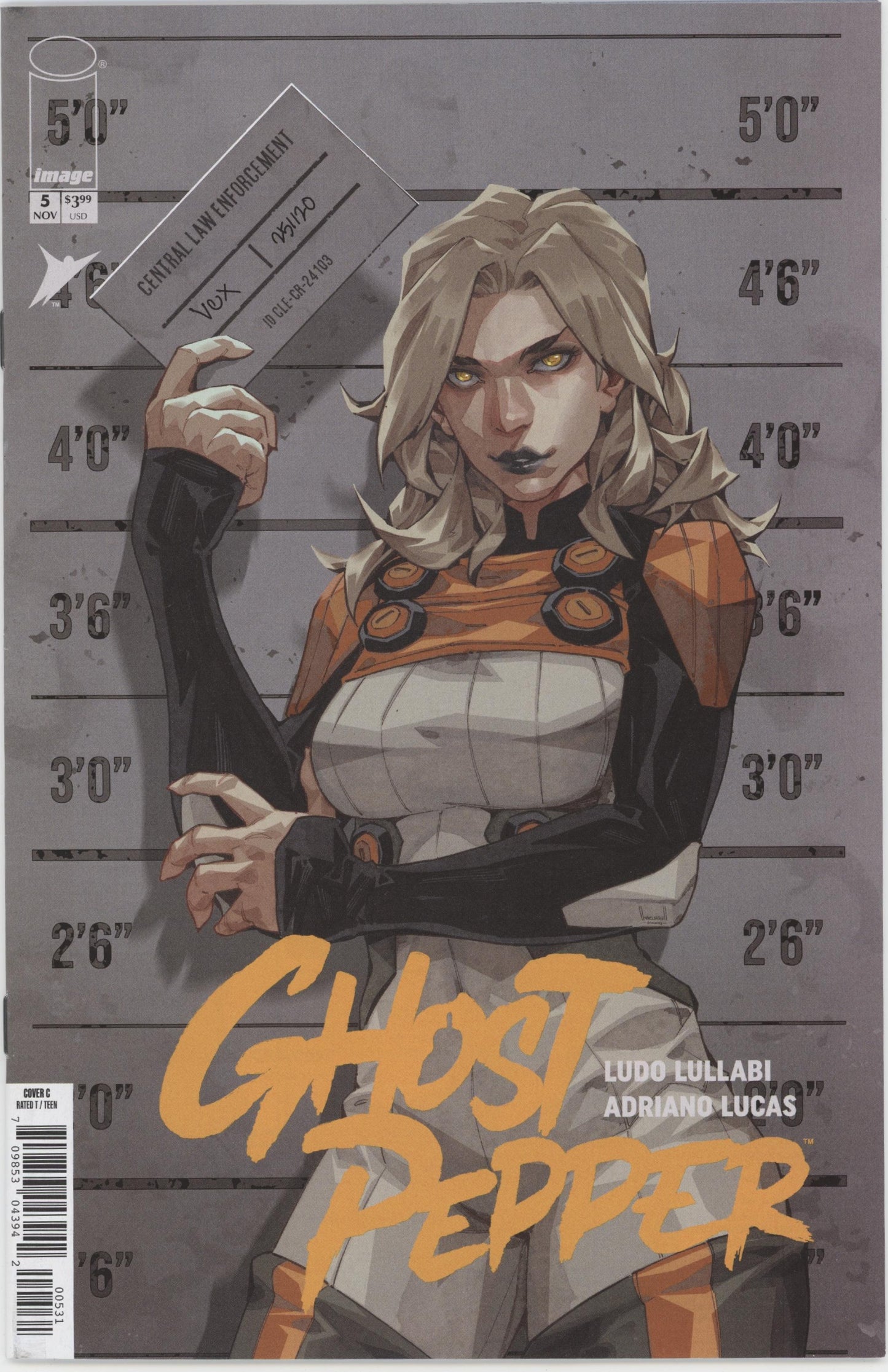 Ghost Pepper #5 Cover C 1 in 10 Kael Ngu Variant