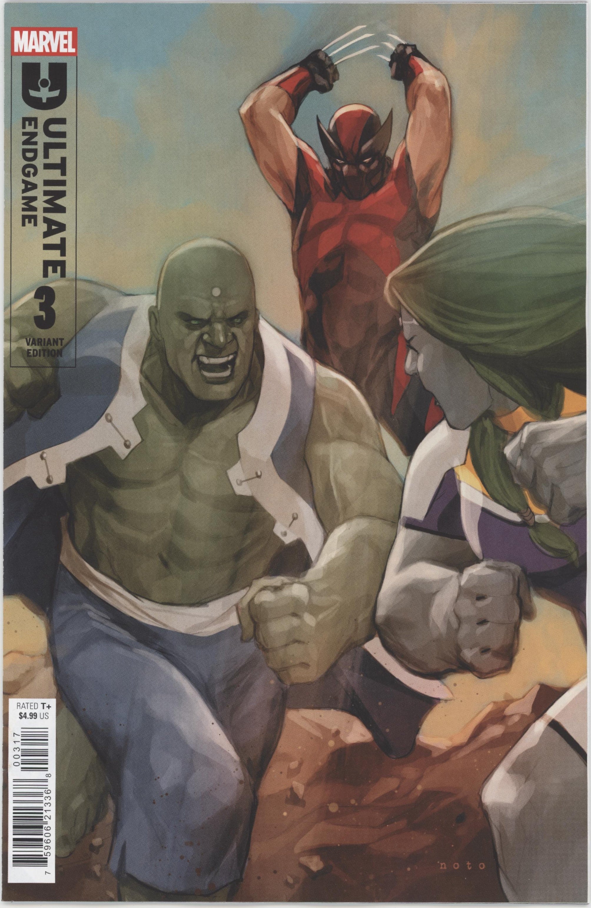 Ultimate Endgame #3G Phil Noto Variant、Marvel Comics、kayou