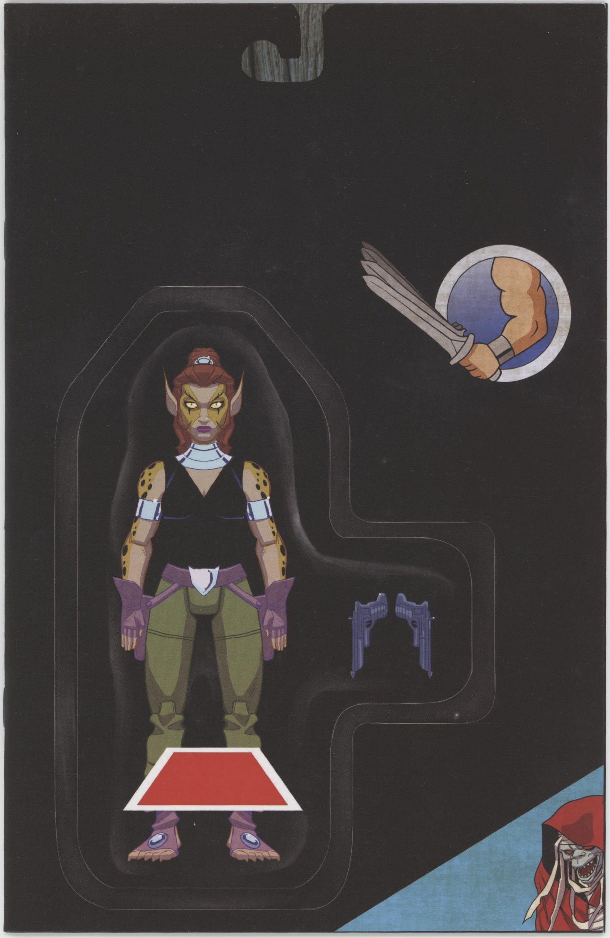 Thundercats #22 Cover G 1 in 10 Action Figure Full Art Variant、DYNAMITE Entertainment、kayou