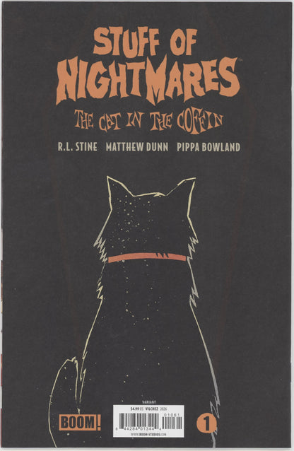 Stuff Of Nightmares: The Cat In The Coffin #1 F 1 in 10 Variant Edition (Full Art, Vilchez)